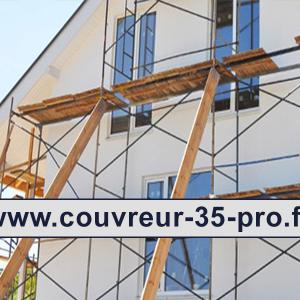 Travaux de ravalement peinture 35